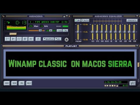 allow winamp for mac os